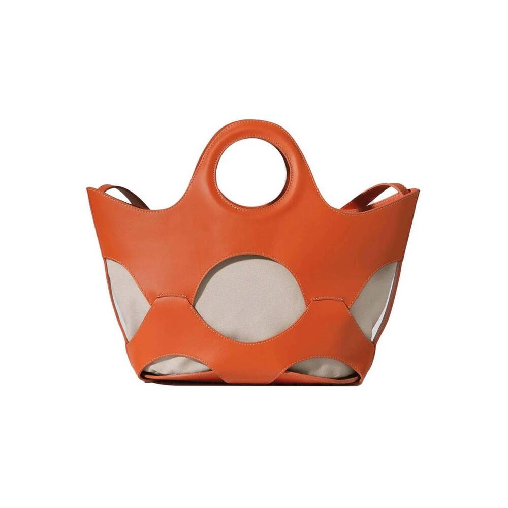 NEW HEREU women's onada tote bag in orange